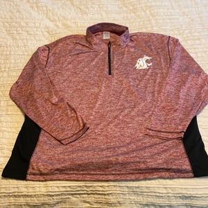 WSU Cougars 3/4 Zip Pullover